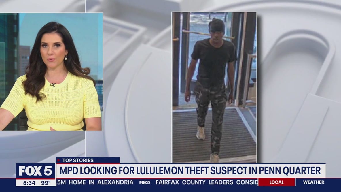 DC police looking for Lululemon thief